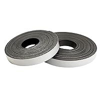 Master Magnetics - B005HYA2SE Magnet Tape, One Side Adhesive Magnetic Tape,  1/16 Thick x 1 Wide x 100 feet (1 roll), ZGN40APAABX