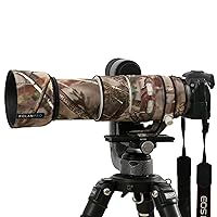 ROLANPRO Camouflage Lens Cover for Canon RF 100-500mm F/4.5-7.1 L is USM Coat Lens Protective Sleeve Case-#20 Waterproof