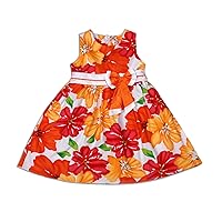 Clothing Baby Girls' Cotton Floral Pattern Dress
