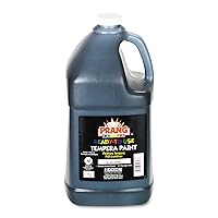 Prang Ready-to-Use Tempera Paint, Black, 1 Gal., 1 Count