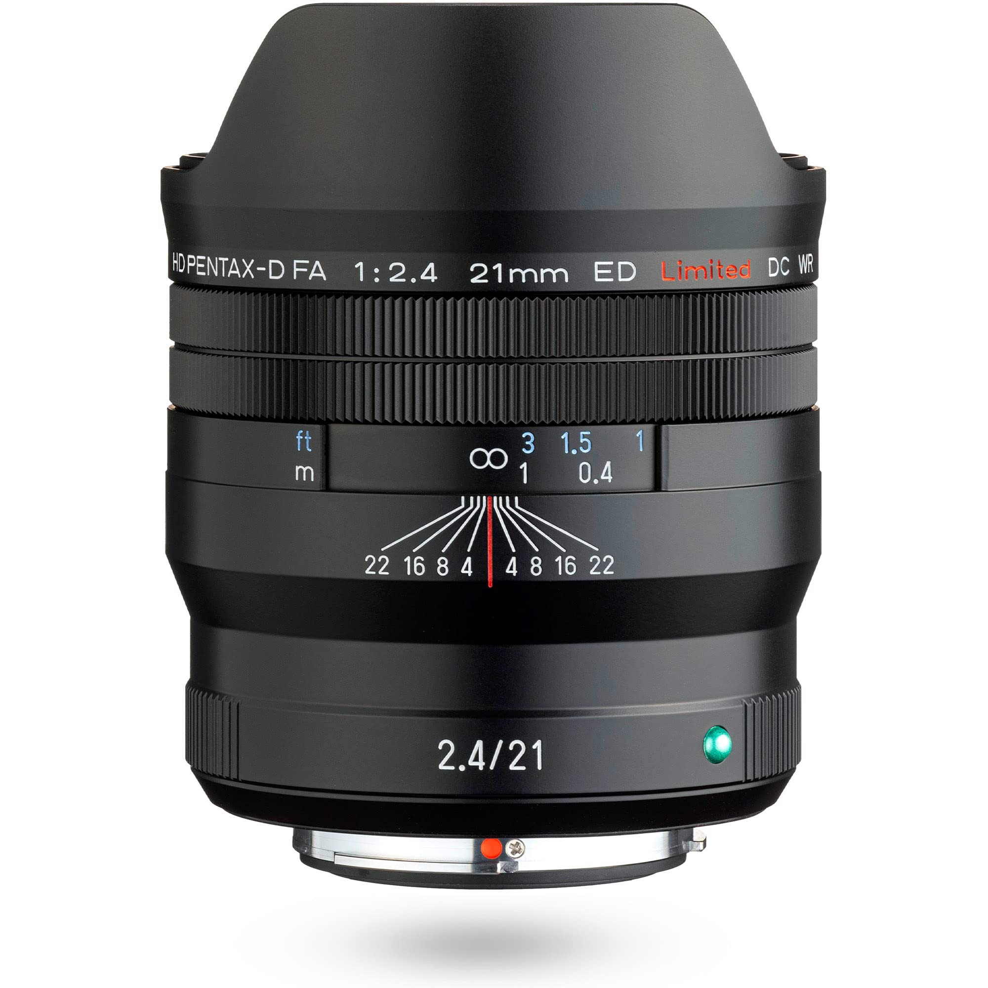 HD PENTAX-D FA 21mm F2.4ED Limited DC WR Black Ultra Wide Angle Single Focus Lens 28040