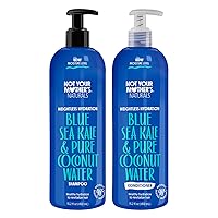 Naturals Weightless Hydration Shampoo & Conditioner - 15.2 fl oz - Sulfate-Free Hair Products - Coconut Water & Blue Sea Kale