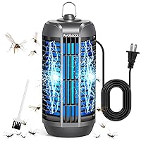Bug Zapper Outdoor Indoor, 18W Bulb Mosquito Zapper with 6.5 FT Power Cord, 4200V High Powered Fly Trap Indoor for Home, Mosquito Trap Cover 2100 SQ.FT. -Ideal for Backyard, Garden, Patio.
