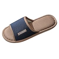 Mens House Slippers Memory Foam Wide Mens Indoor Non Slip Home Slippers Four Seasons Slippers Mens Slippers Wide