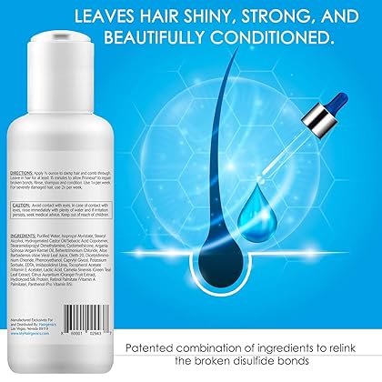 Hairgenics Pronexa Hair Bonder Bond Repairing Complex and Conditioner for Damaged and Treated Hair. 4 FL OZ Provides 8 full treatments