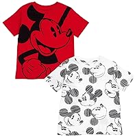 Disney Mickey Mouse Toy Story Winnie The Pooh Cars Lion Guard Moana Luca Firebuds 2 Pack T-Shirts Infant to Big Kid