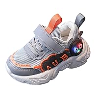 Fashion Sneaker Children Shoes Light Shoes Small White Shoes Light Board Shoes Non Slip Toddler Size 4 Athletic Shoes