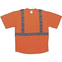 Forester Men's Class 2 High Visibility Short Sleeve T-Shirt - Orange, Medium
