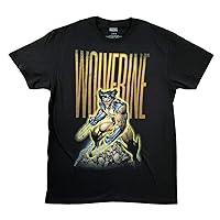 Marvel X-Men Wolverine Skull Pile Comics Graphic Men's T-Shirt