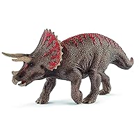 Gemini&Genius Triceratops Toy for Kids, Dinosaurs Action Figure Early Science Education and Collection Dino World Toy for Party Favor and Birthday Gift to Boys and Girls 3-12 Years Old