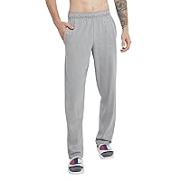 Champion Men'S Pants, Lightweight Open-Hem Lounge Pants For Men, Jersey Pants (Reg. Or Big & Tall)