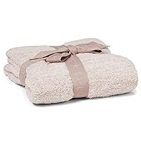 Barefoot Dreams CozyChic Ombre Blanket, Antique Rose Multi, 30