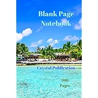 Blank Page Notebook