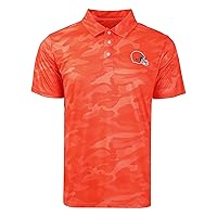 FOCO NFL Team Logo Polo Short Sleeve Polyester Shirt