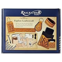Realeather Explore Leathercraft Kit, Brown
