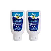 Ocean Kiss Reef-Safe Sunscreen SPF 30-50 with Jellyfish Sting Protection (SPF 30), pack of 2