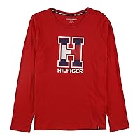 Tommy Hilfiger Womens Long Sleeve Logo Graphic T-Shirt