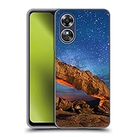 Head Case Designs Officially Licensed Royce Bair Sunset Arch Nightscapes Soft Gel Case Compatible with Oppo A17