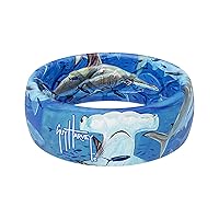 Groove Life Guy Harvey Silicone Ring - Breathable Rubber Wedding Rings for Men, Lifetime Coverage, Unique Design, Comfort Fit Ring