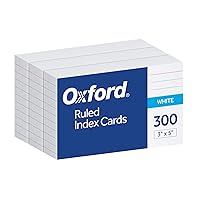 Oxford Ruled Index Cards, 3
