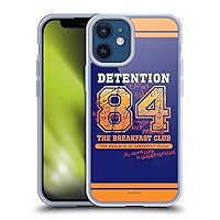Head Case Designs Officially Licensed The Breakfast Club Detention 84 Graphics Soft Gel Case Compatible with Apple iPhone 12 Mini and Compatible with MagSafe Accessories