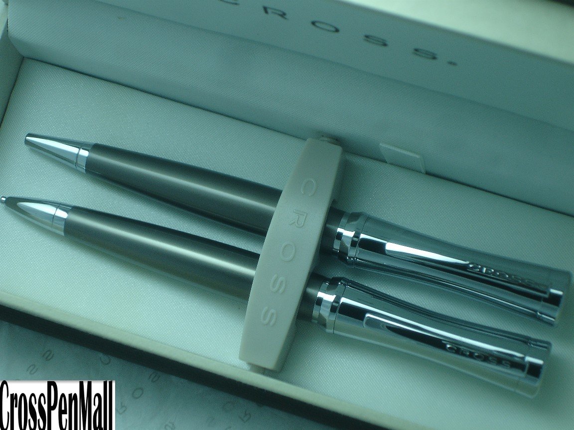 Cross Parasol Titanium Plate Pen Pencil Set