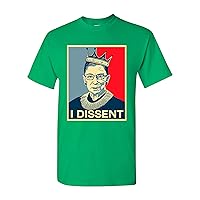 I Dissent Ruth Bader Ginsburg Support DT Adult T-Shirt