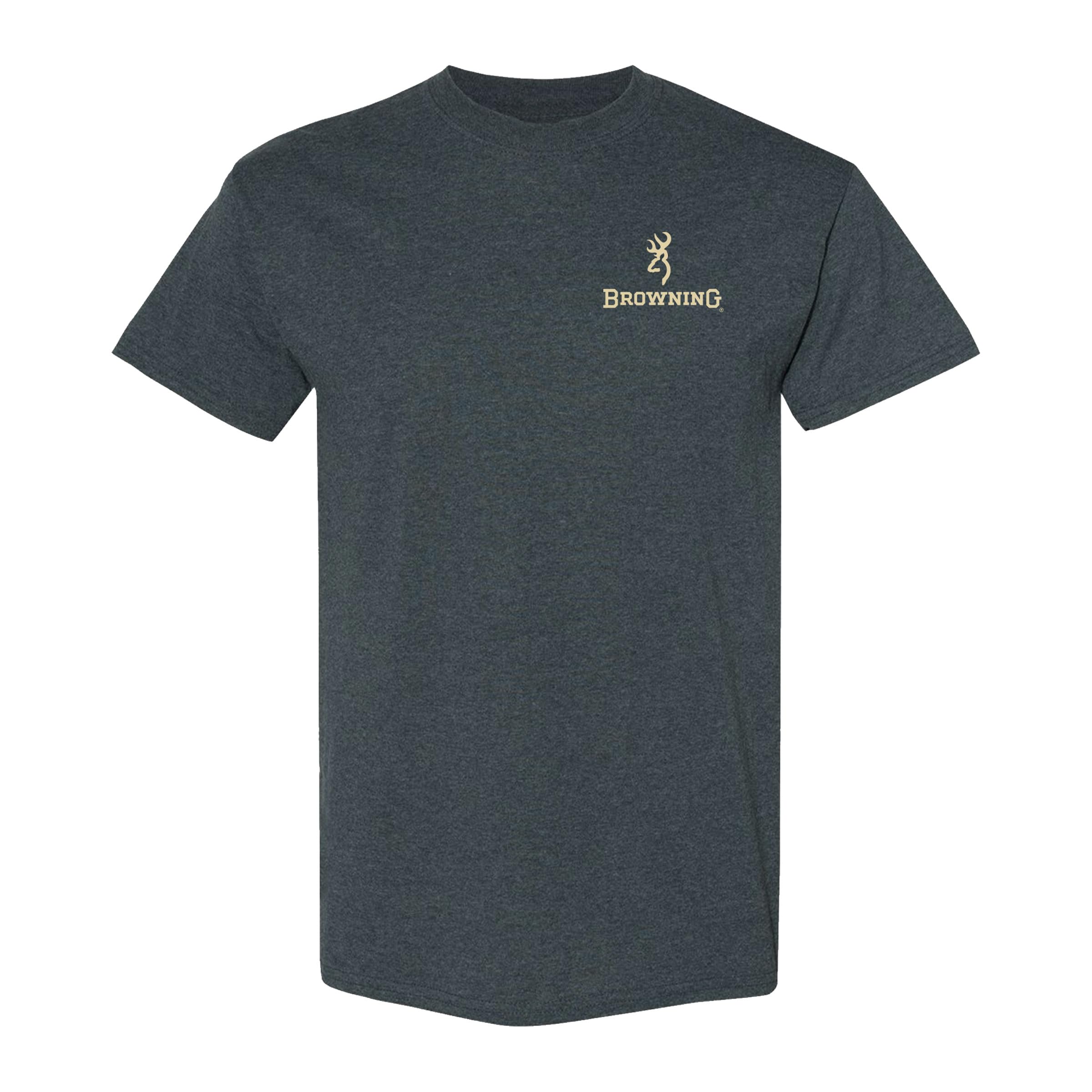 Browning Men's Buckmark T-Shirt, Hunting & Outdoors Short & Long Sleeve Graphic Tees