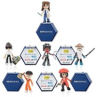 Mystery Figures 6 Pack - Six 2.75-inch Action Figure Blinds with Mix and Match, Unique Accessories, and Exclusive Virtual Item Code