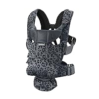 BabyBjörn Baby Carrier Free, 3D mesh, Anthracite/Leopard