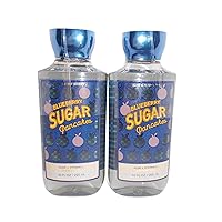 Blueberry Sugar Pancakes Shower Gel Gift Sets 10 Oz 2 Pack (Blueberry Pancakes) 20 ounces