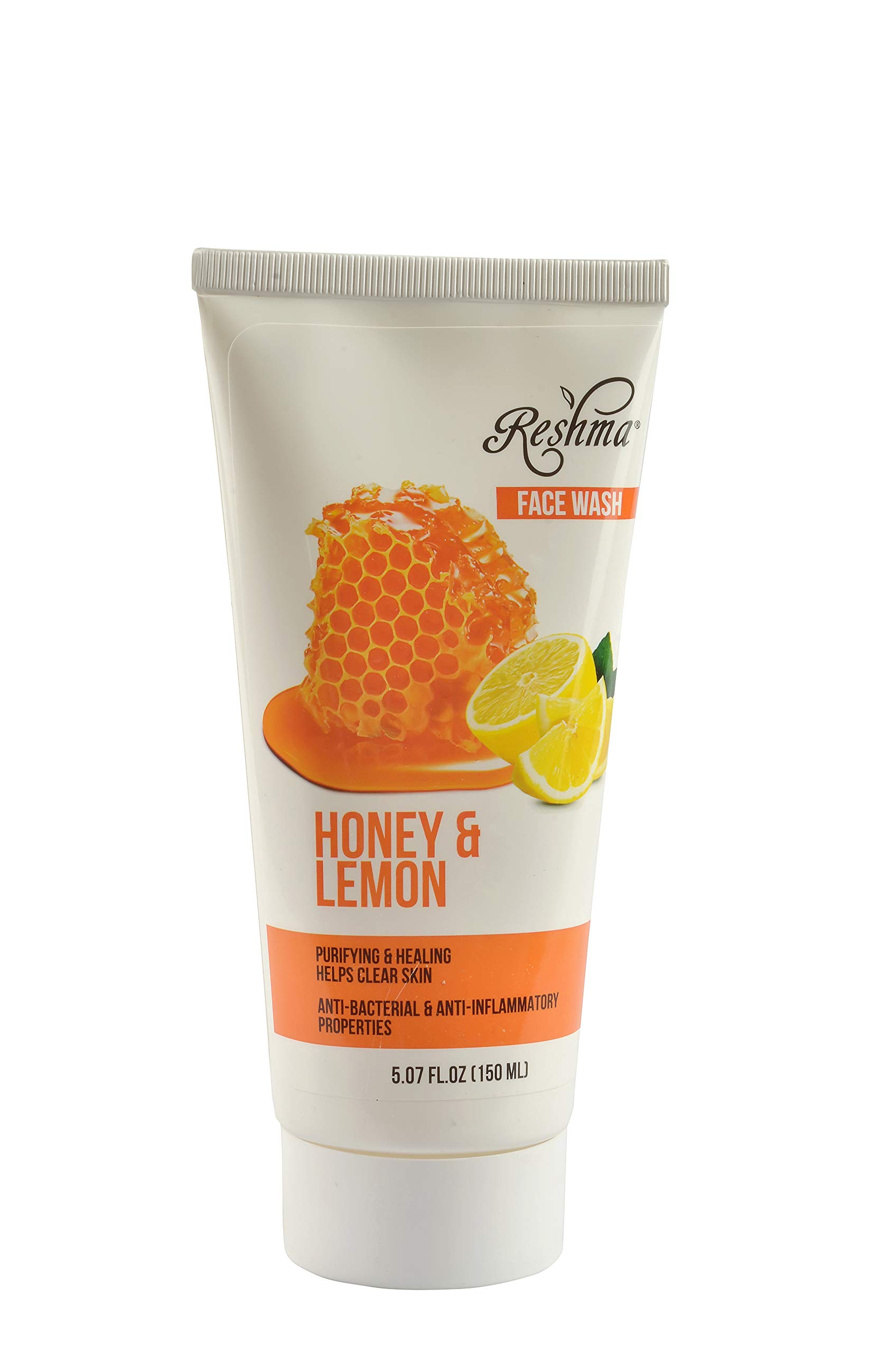 Reshma Beauty Honey & Lemon Face Wash Purifies, Nourishes, and Soothes to Naturally Cleanse Pores for Clear Skin Anti-Inflammatory Properties, Pack Of 1