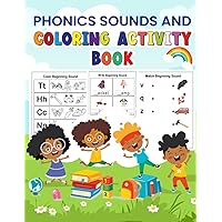 Phonics Sounds and Coloring Activity Book