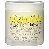 Curly Kids Curlykids Curly Creme Conditioner, 6 Oz