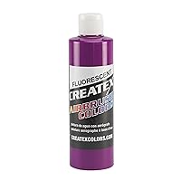 Createx Colors Paint for Airbrush, 8 oz, Fluorescent Violet