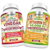 FRESH HEALTHCARE Apple Cider Vinegar and Vitamin D3 - Bundle