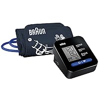 Braun ExactFit 1 Upper Arm Blood Pressure Monitor – Quick at-Home Blood Pressure Machine with Easy to Read Display, Includes Universal Blood Pressure Cuff