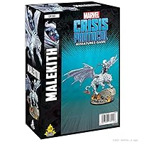 Marvel: Crisis Protocol Malekith Character Pack - Ruler of The Dark Elves! Tabletop Superhero Game, Ages 14+, 2 Players, 90 Minute Playtime, Made