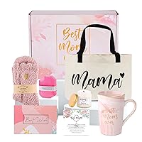 DHQH Best Mom Birthday Gifts Mothers Day Gifts for Mom from Daughter Son Kids,Gift Basket for Bonus Mom Women Birthday Gifts for Mother-in-law Thanksgiving Presents, New Mom Gifts