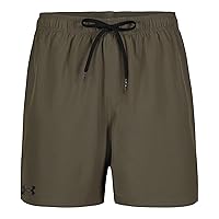 Under Armour Men's Compression Lined Volley, Swim Trunks, Shorts with Drawstring Closure & Elastic Waistband