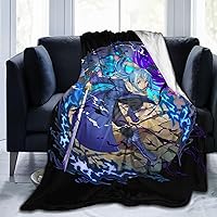 Anime That Time I Got Reincarnated As A Slime Rimuru Tempest Blanket Ultra Soft Micro Fleece Air Conditioner for Bed Couch Living Room Decoration 40