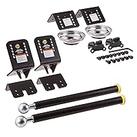 Omega Lift 92100 Wheel Arm Kit 2 Pack - Hanging Tires on Post Lift Arm for Car Tire Rotation Changer Brake Jobs and more