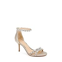 Jewel Badgley Mischka Caroline Embellished Strap Evening Shoe