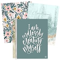 All in One Ultimate Monthly & Weekly Undated Calendar Planner, Notebook, Sketch Book, Grid Pages, Coloring Book and More! 9