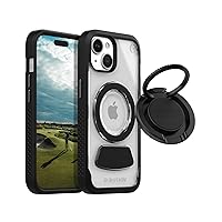 Rokform - iPhone 15 Eagle 3 Clear Case + Magnetic Sport Ring Stand & Grip