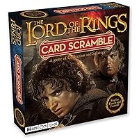 AQUARIUS Lord of the Rings Card Scramble Board Game - Fun Family Party Game for Kids, Teens & Adults - Entertaining Game Night Gift - Officially Licensed Merchandise