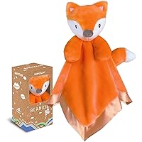 Fox Baby Security Blanket Loveys for Babies Boys Girls, 15