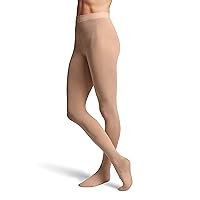 BLOCH Dance Girls Contour Soft Footed Tights