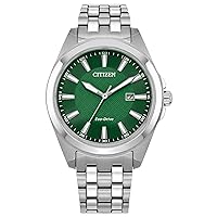 Citizen Men's Eco-Drive Classic Peyton Watch, 3-Hand Date, Sapphire Crystal, Luminous Markers