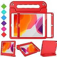 iPad 9th/8th/7th Generation Case for Kids, iPad 10.2 Case - with Screen Protector, Shockproof Light Weight Convertible Handle Stand Kids Case for iPad 10.2